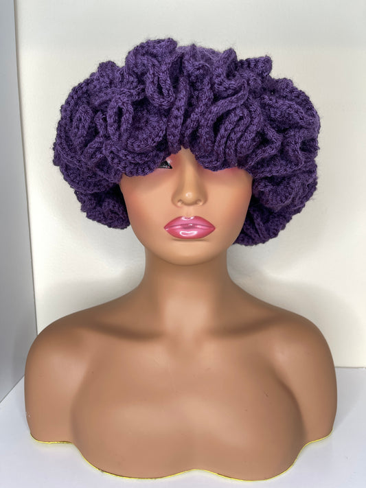 Custom Ruffle Hat| Solid Color