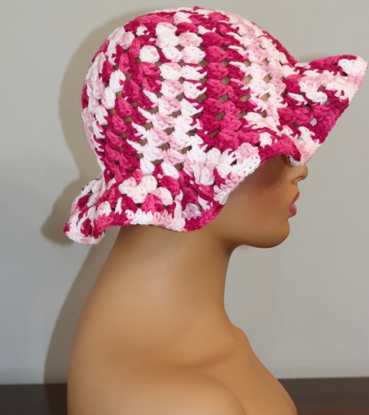 Stitched Up | Bucket Hat ( Pink Dreams)