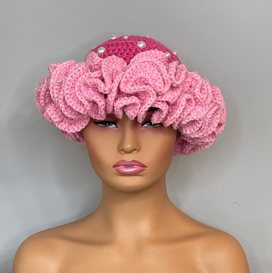 Barbie Deluxe Ruffle | Hat Pink Pearl