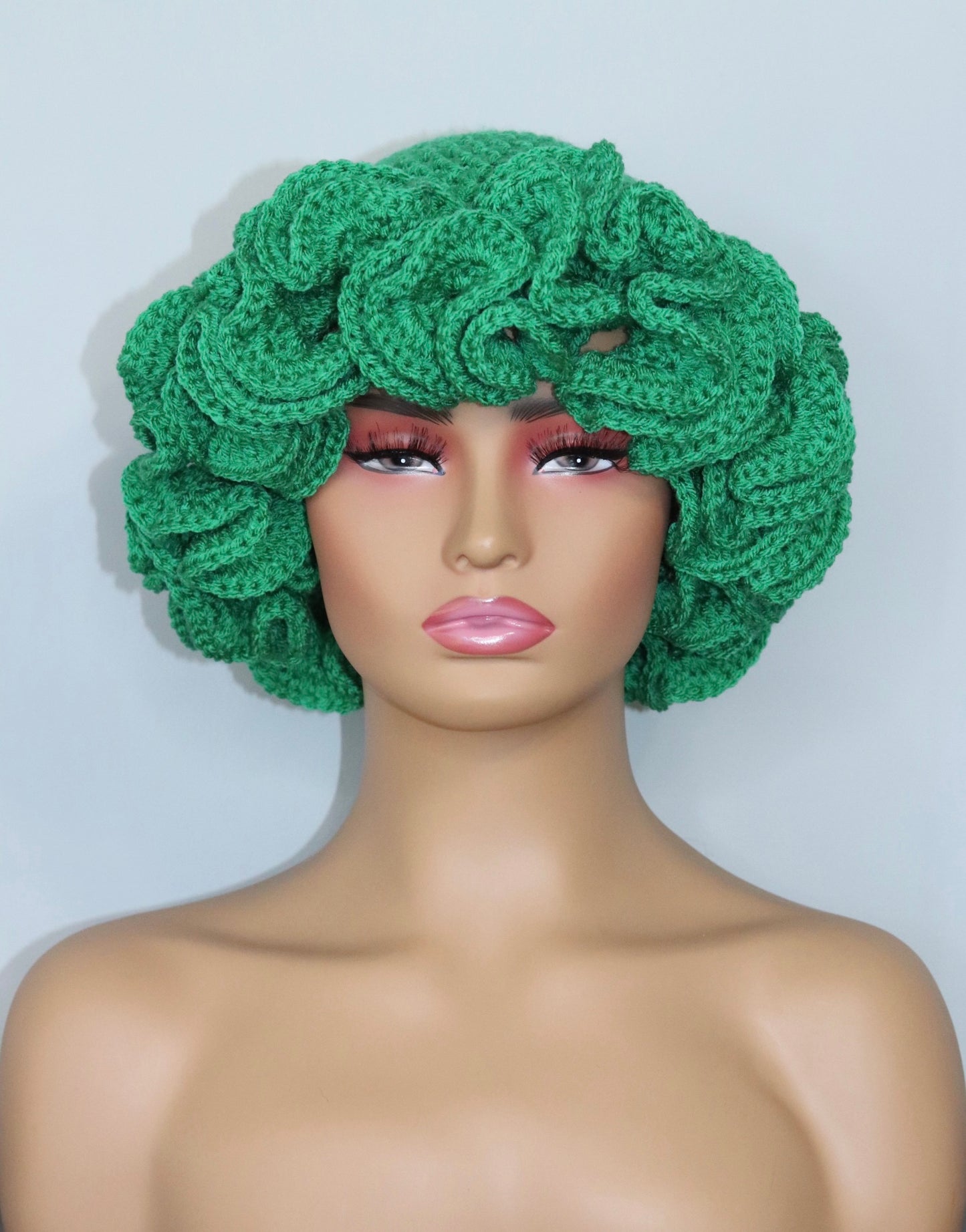 Custom Ruffle Hat| Solid Color