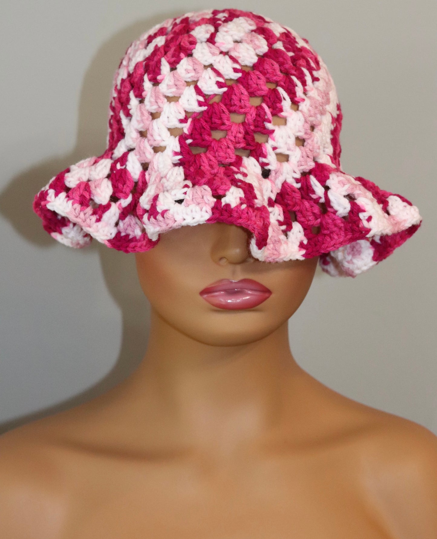 Stitched Up | Bucket Hat ( Pink Dreams)