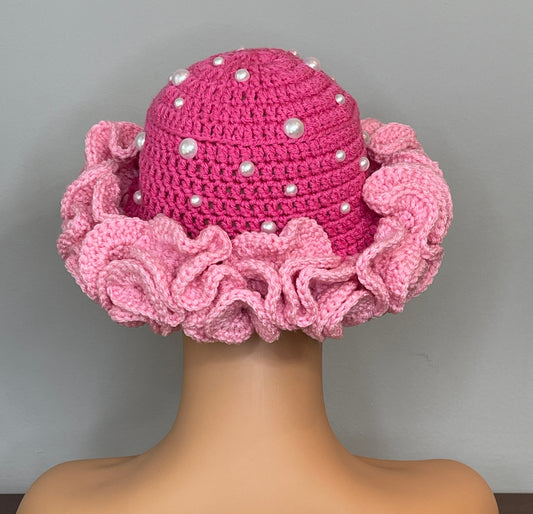 Barbie Deluxe Ruffle | Hat Pink Pearl