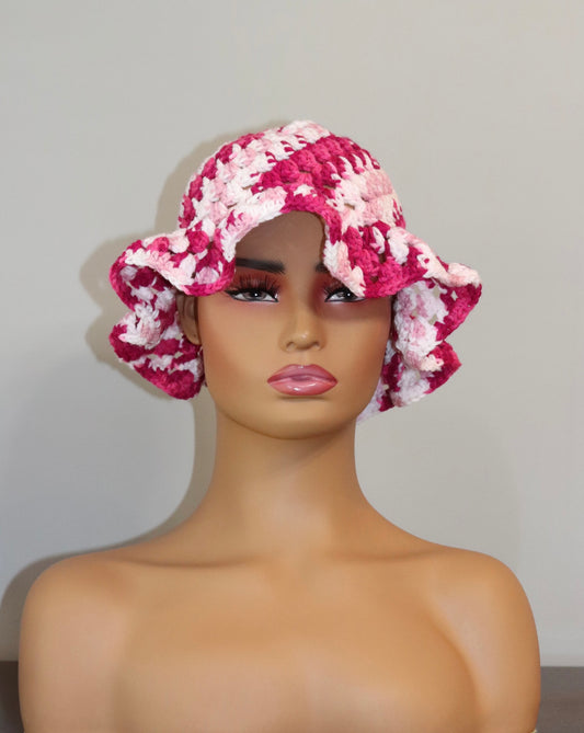 Stitched Up | Bucket Hat ( Pink Dreams)