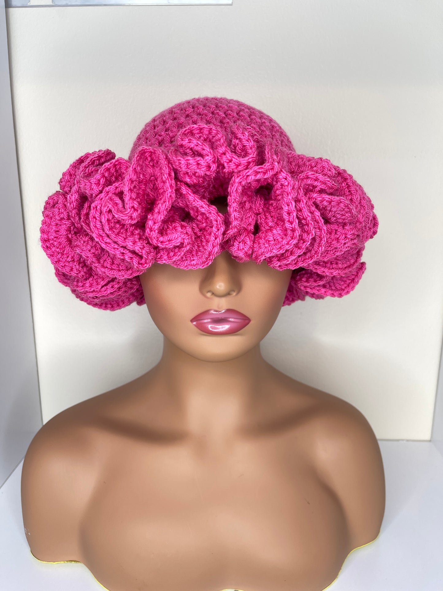 Custom Ruffle Hat| Solid Color