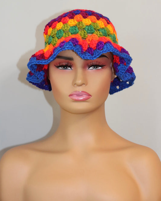 Stitched up | Bucket Hat Rainbow